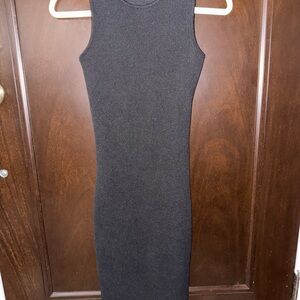 UK2LA Black Midi Dress
